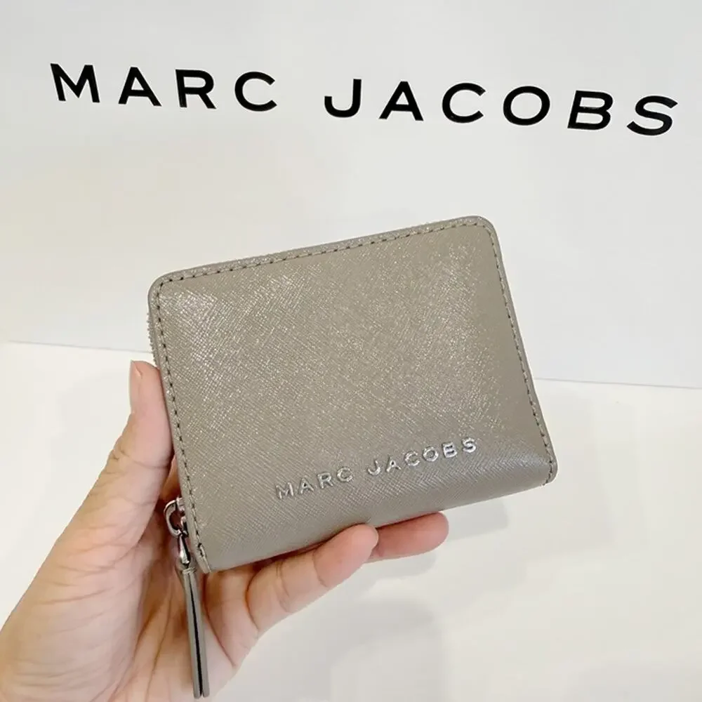 MARC JACOBS Groove Mini Compact Wallet 4F6SMP011S01 Authentic $178